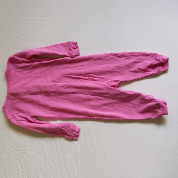 joe fresh basic purple cotton snap sleeper footless pajamas 6-12 months baby - Picture 6 of 6